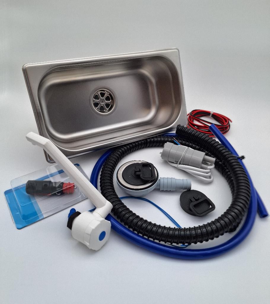 Camper keukenblokje keukenblok keuken WATER / WASBAK SET, Caravans en Kamperen, Camper-accessoires, -, Verzenden, -, Nieuw
