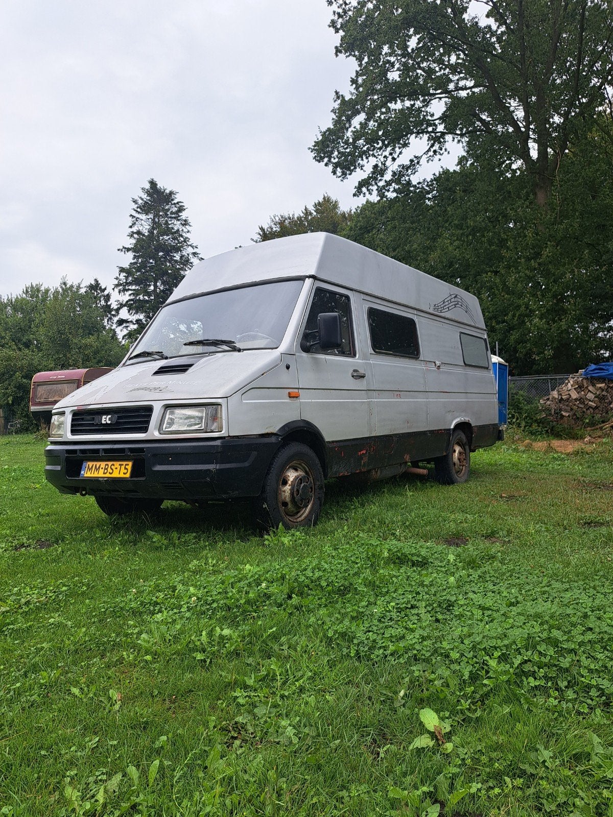 transportwagen iveco mmbs laadklep, Ophalen