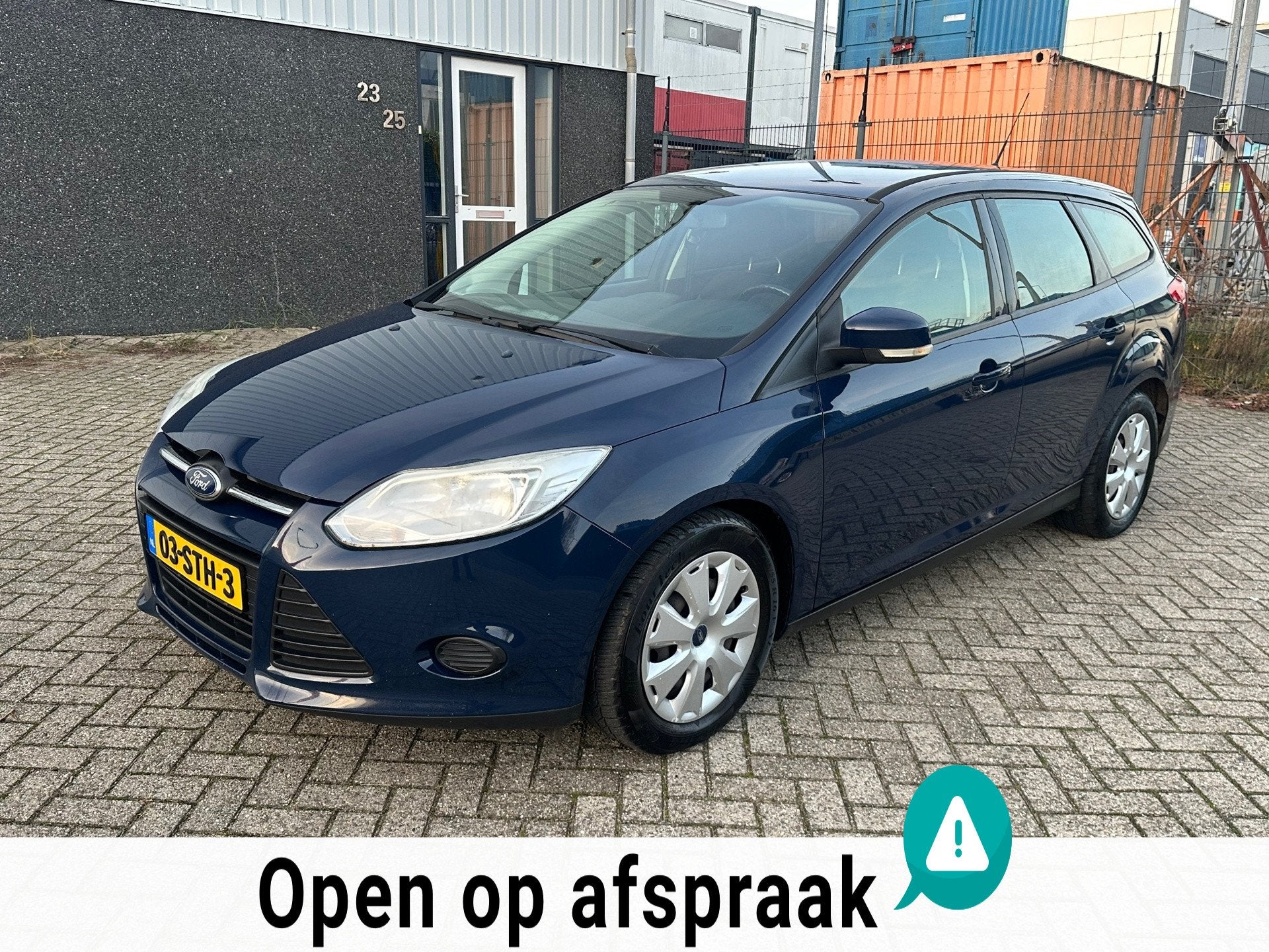 Ford Focus Wagon 1.6 TDCI Trend 2011 Airco, Euro 5, Gebruikt, 680 kg, Blauw