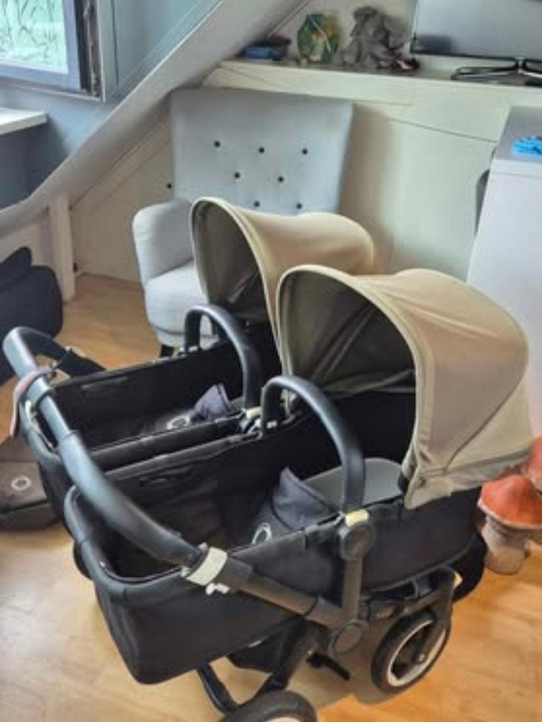 buggaboo donkey 2 duo, Ophalen, Gebruikt, Kinderwagen of Buggy