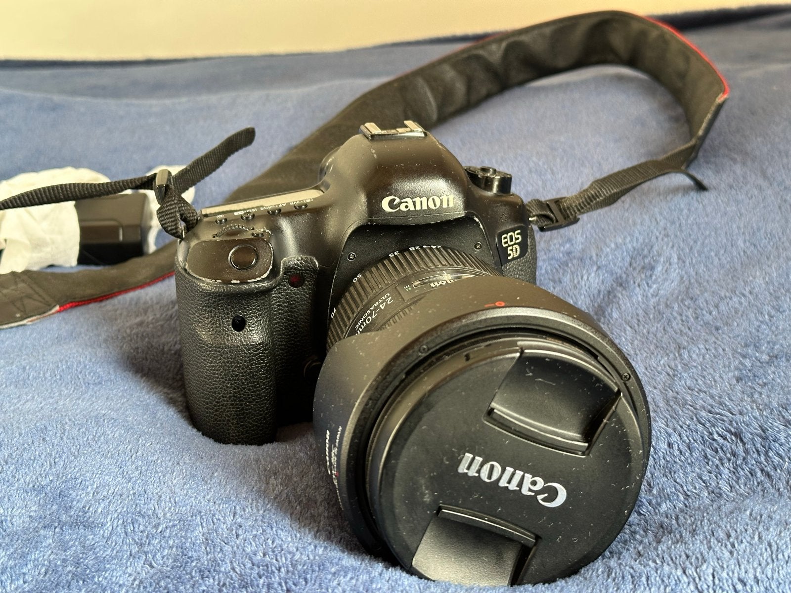 Canon EOS 5D Mark III Spiegelreflexcamera met 24-70mm lens, Audio, Tv en Foto, Ophalen, Spiegelreflex, Canon, Zo goed als nieuw