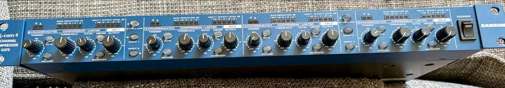 Samson S-com 4 4-kanaals Compressor/Gate, Ophalen of Verzenden, Gebruikt