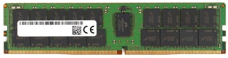 64GB 2Rx4 PC4-2666V DDR4-2666 Registered ECC Micron, Niet ingevuld, Niet ingevuld, Niet ingevuld