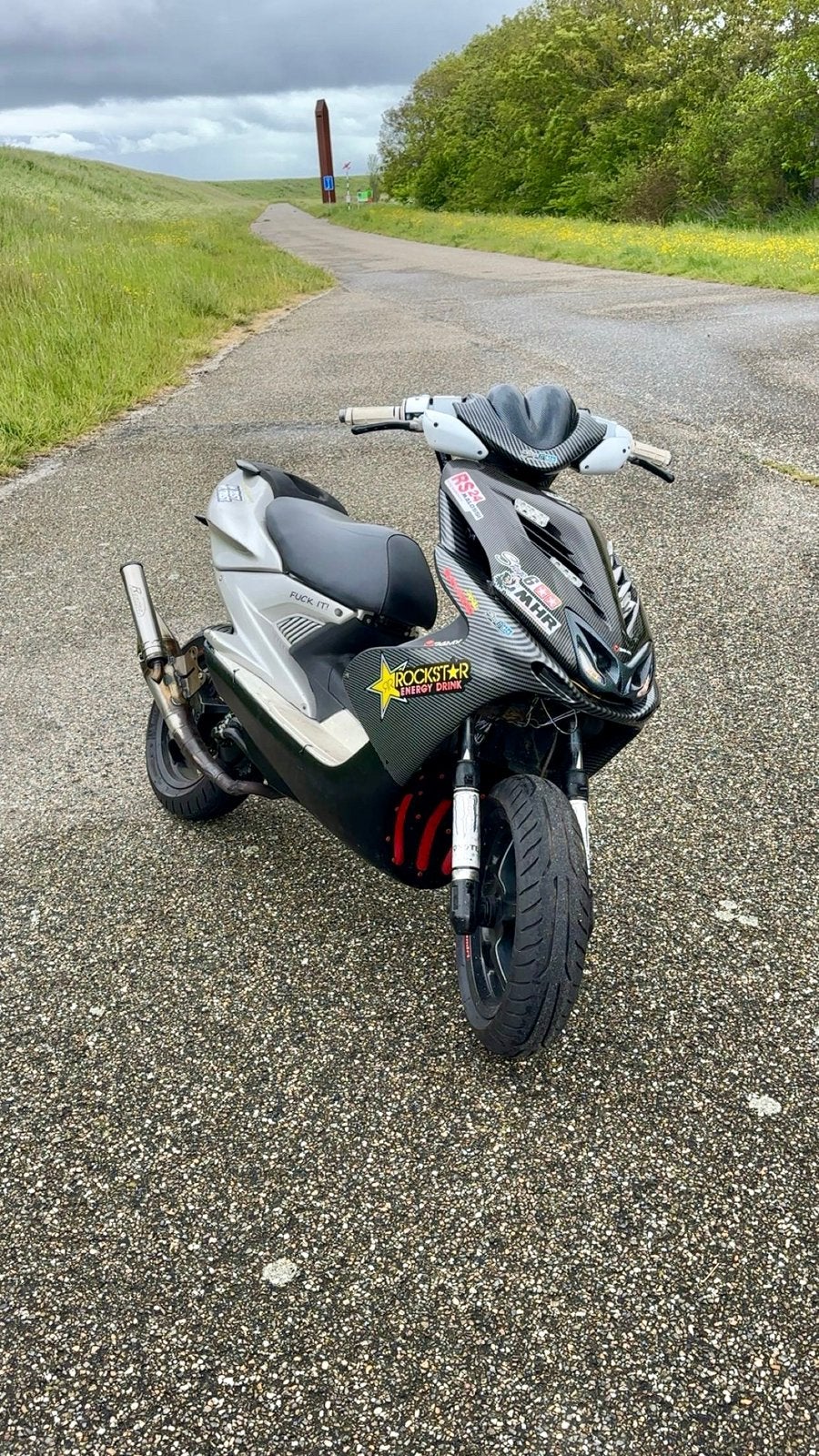 Yamaha aerox 70cc stage 6 gietijzer, Fietsen en Brommers, Scooters | Yamaha, Ophalen of Verzenden, Zo goed als nieuw, Tweetakt