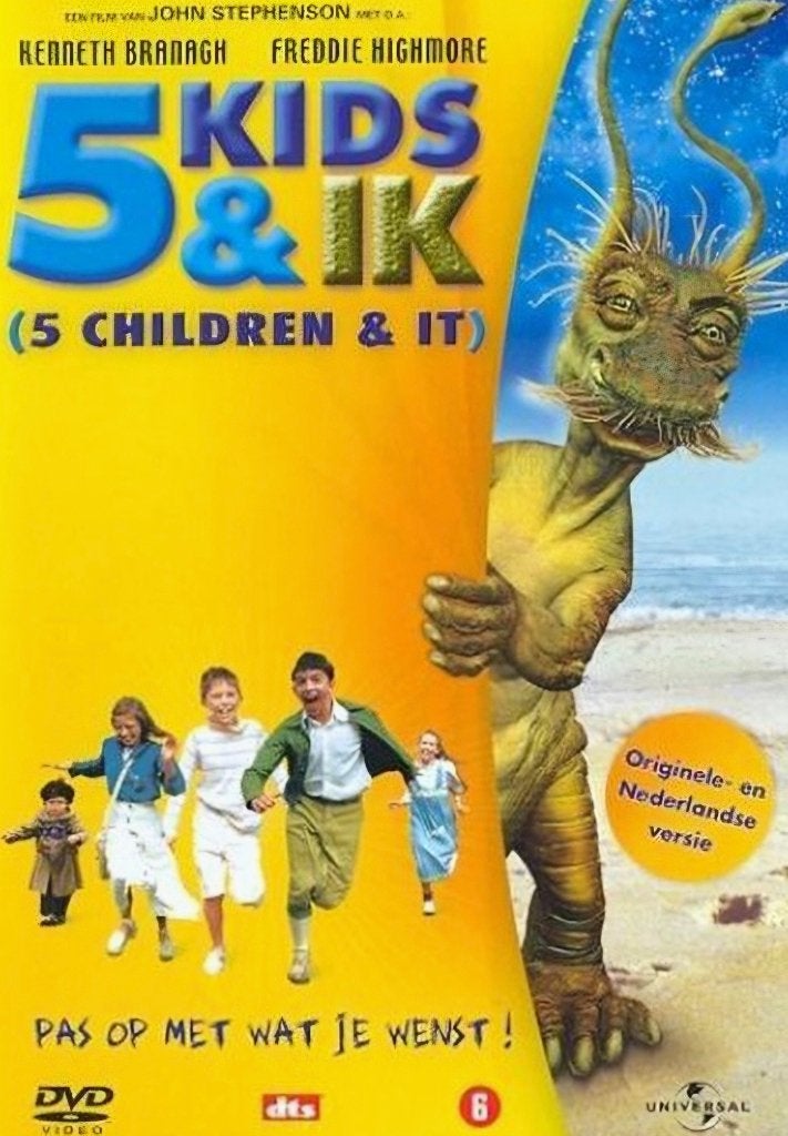 5 Kids & Ik (5 Children & It) DVD - Origineel en Nederlands, Gebruikt, Alle leeftijden, Ophalen of Verzenden, Familie