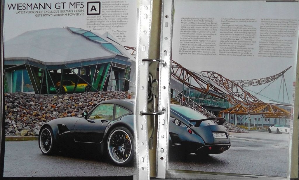 Wiesmann Roadster / Coupe MF5  ? 14x autotest lezen, Ophalen, Gelezen, Algemeen