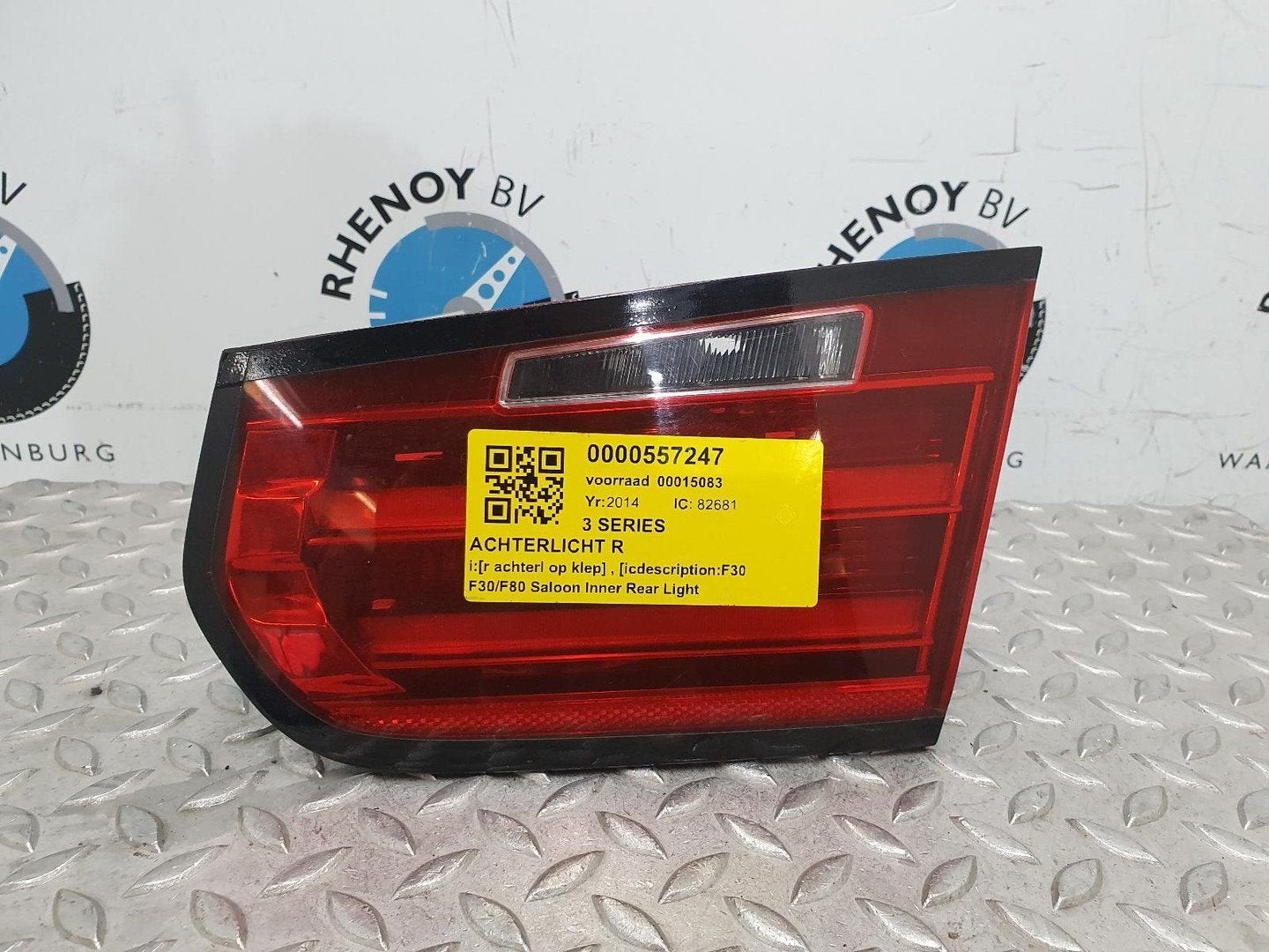 BMW 3 SERIES 320 D X DRIVE HIGH E  ACHTERLICHT R 2014, Ophalen of Verzenden, Gebruikt, ARN erkend