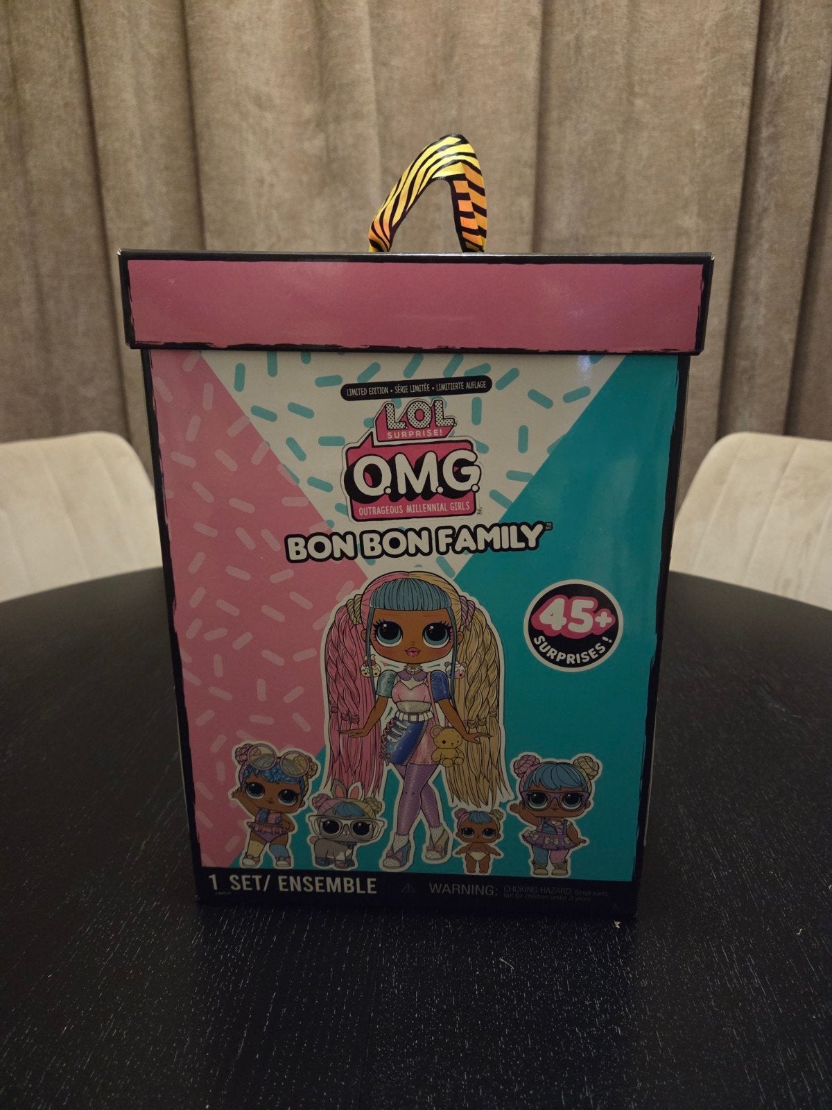 LOL surprise OMG bon bon family limited edition, Kinderen en Baby's, Speelgoed | Poppen, Ophalen of Verzenden, Zo goed als nieuw