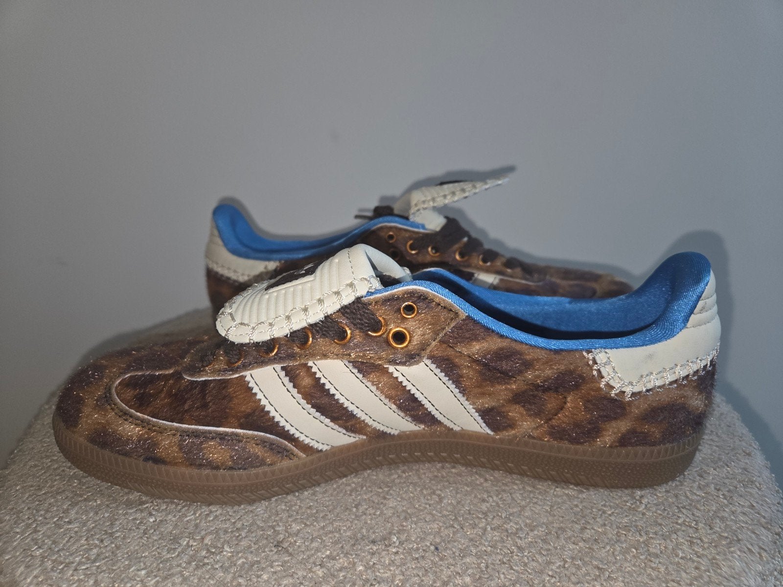 Adidas Wales Bonner samba leopard sneakers maat 40, Kleding | Dames, Bruin, Nieuw, Sneakers of Gympen, Verzenden