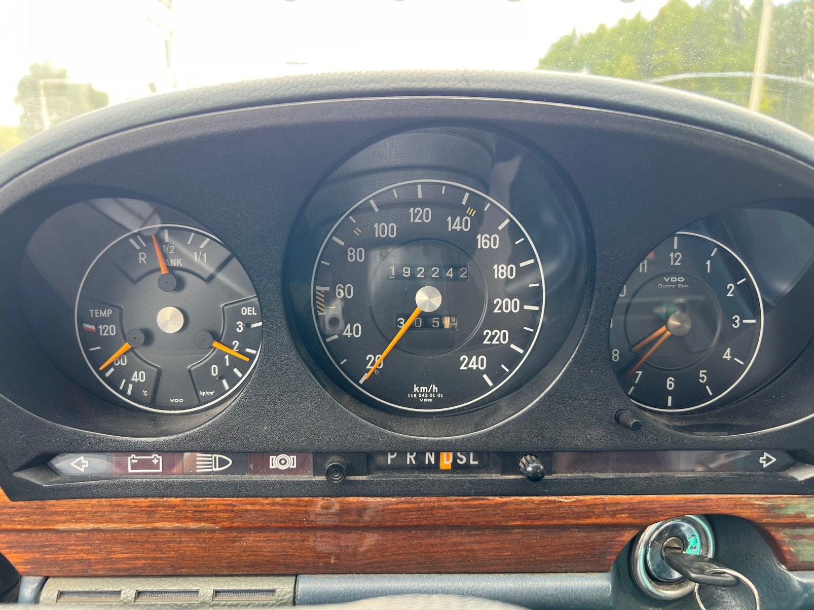 Mercedes-Benz S-Klasse 2.7 280 S 1973 Wit Oldtimer, foto 6