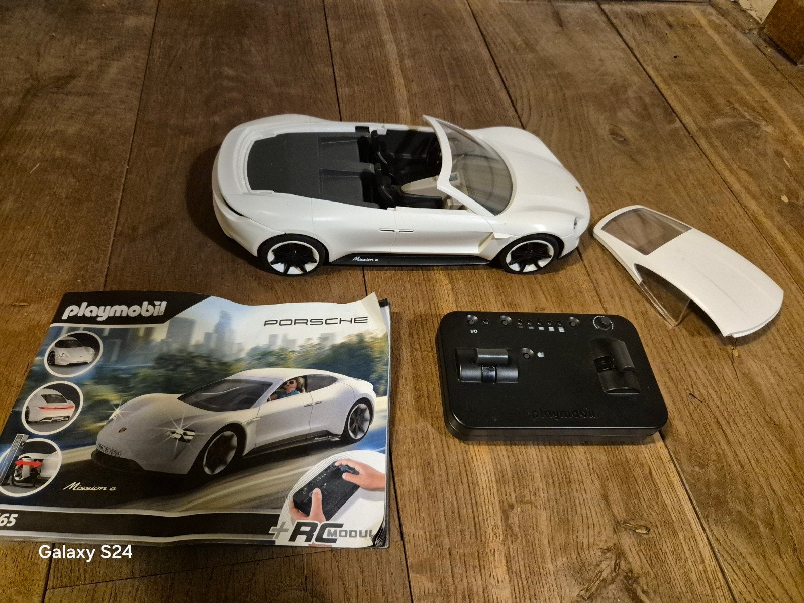 Playmobil Porsche afstandsbestuurbare Auto, Kinderen en Baby's, Ophalen of Verzenden, Zo goed als nieuw, Afstandsbediening