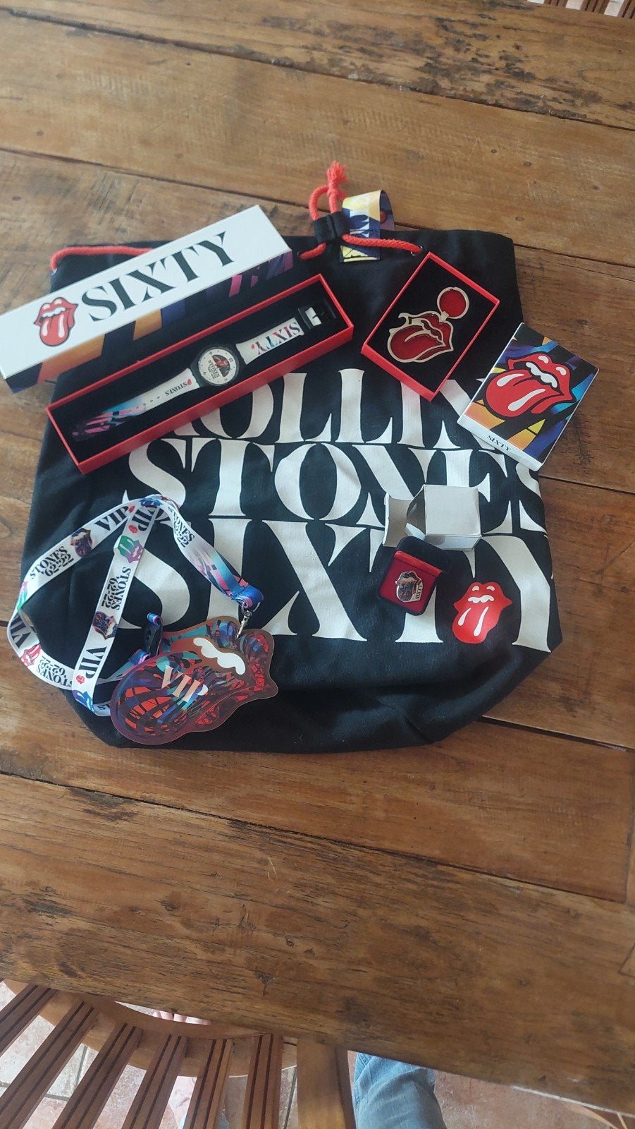Rolling Stones Sixty VIP Goodie Bag - Compleet en Nieuw!, Ophalen of Verzenden