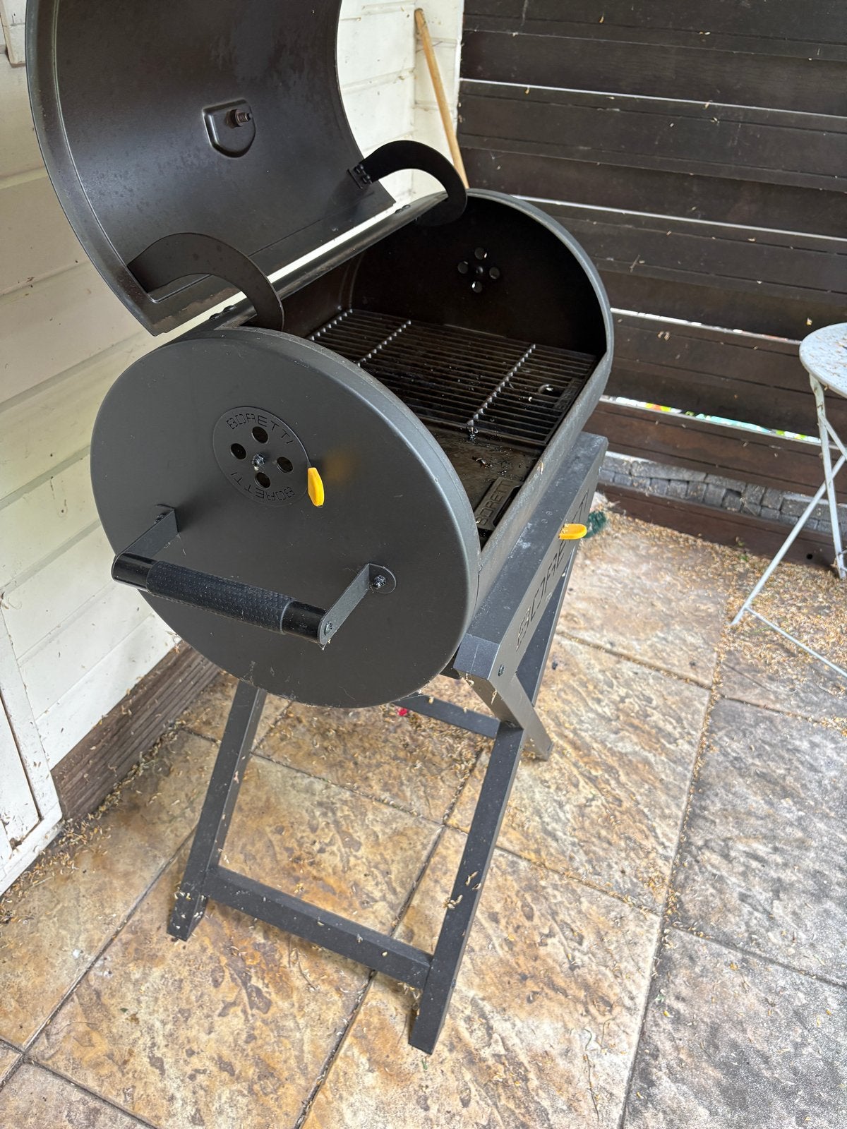 Boretti Fratello barbecue, Tuin en Terras, Ophalen, Gebruikt, Met accessoires