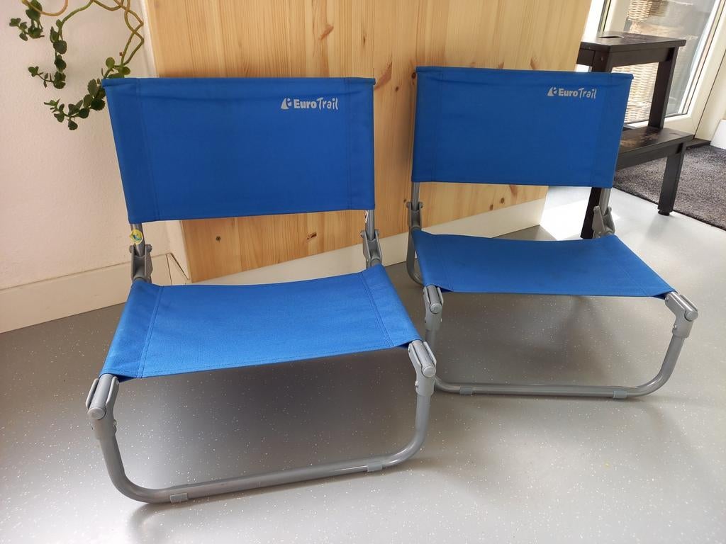 2x EuroTrail Campingstoel - Compact & Lichtgewicht, Ophalen, Campingstoel