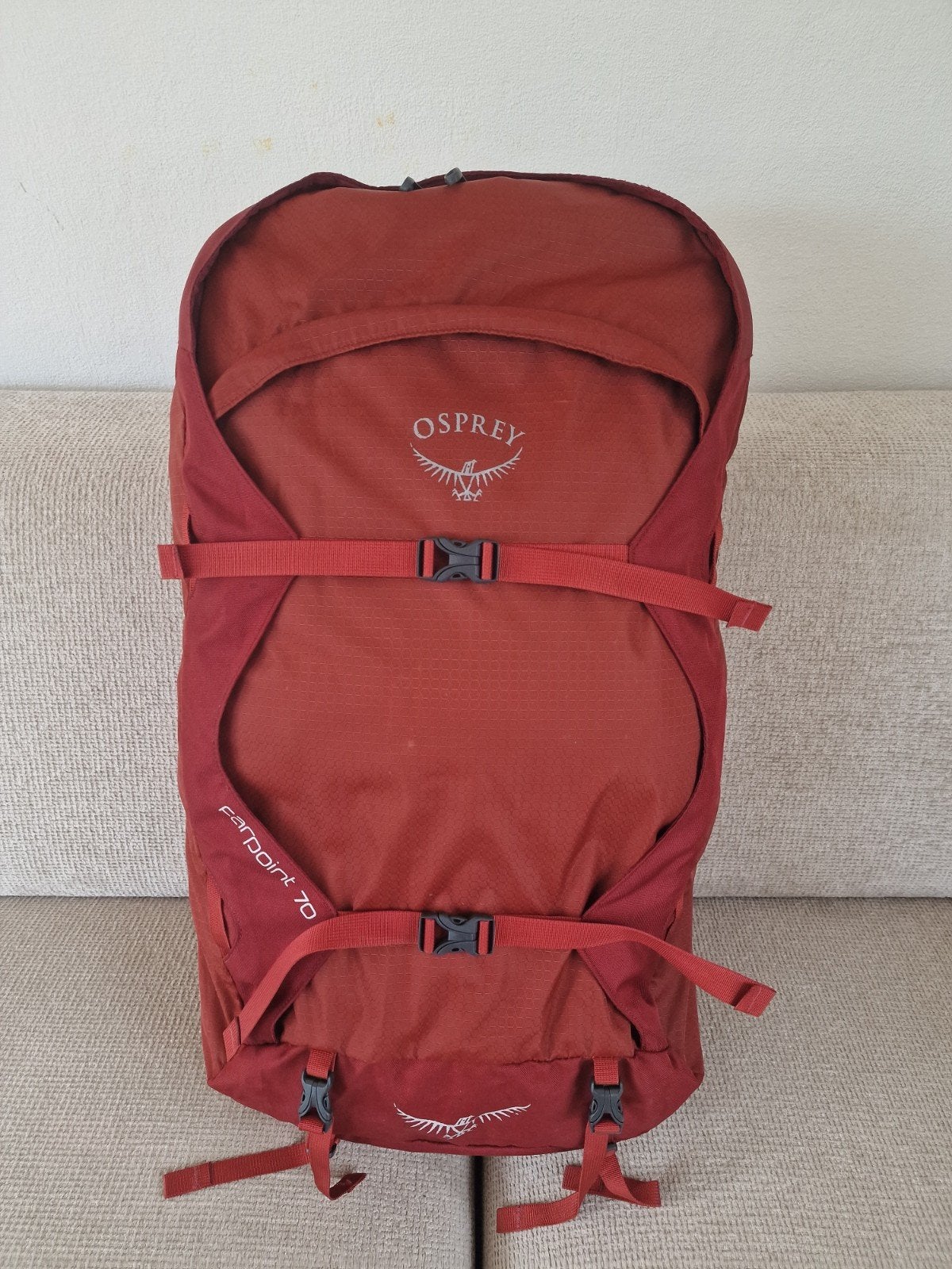 Osprey Farpoint 70 Reisrugzak Backpack, Overige merken, 25 tot 40 cm, Ophalen of Verzenden, Zo goed als nieuw