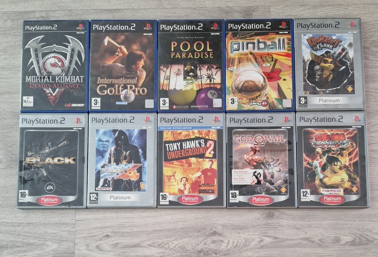 PS2 spellen., Ophalen, Gebruikt, Overige genres, 1 speler
