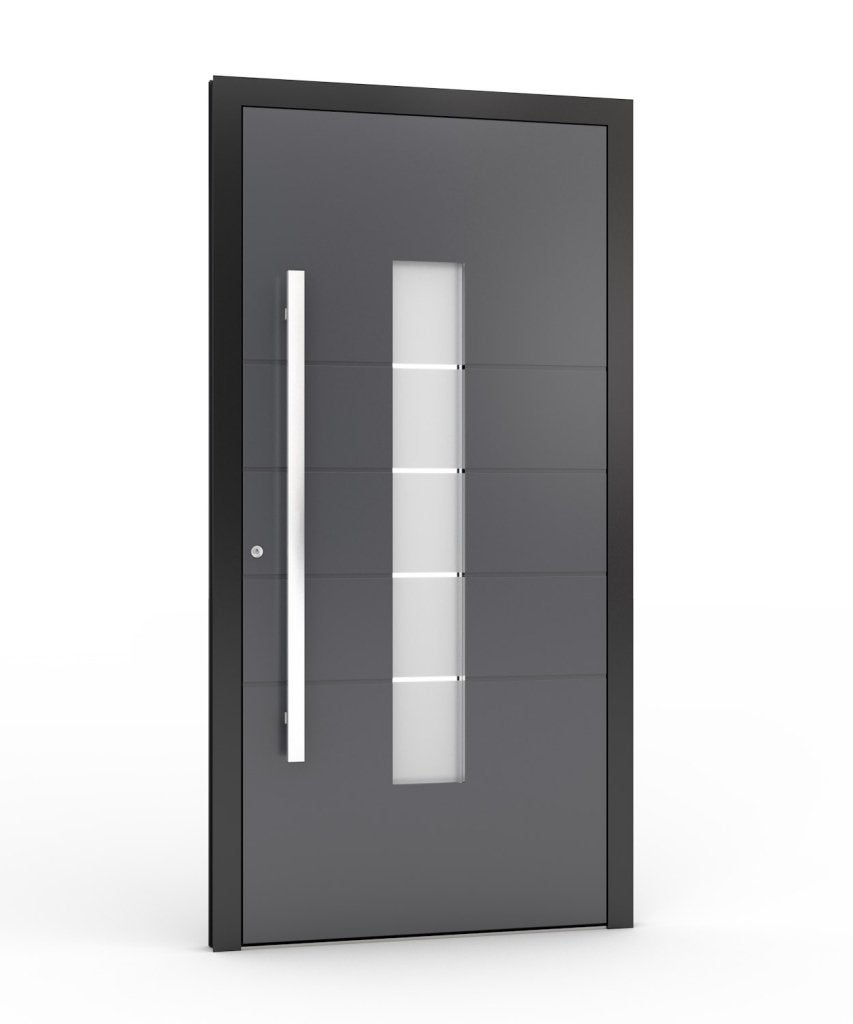Aluminium | Design Voordeur Vleugeloverdekkend | Op Maat |