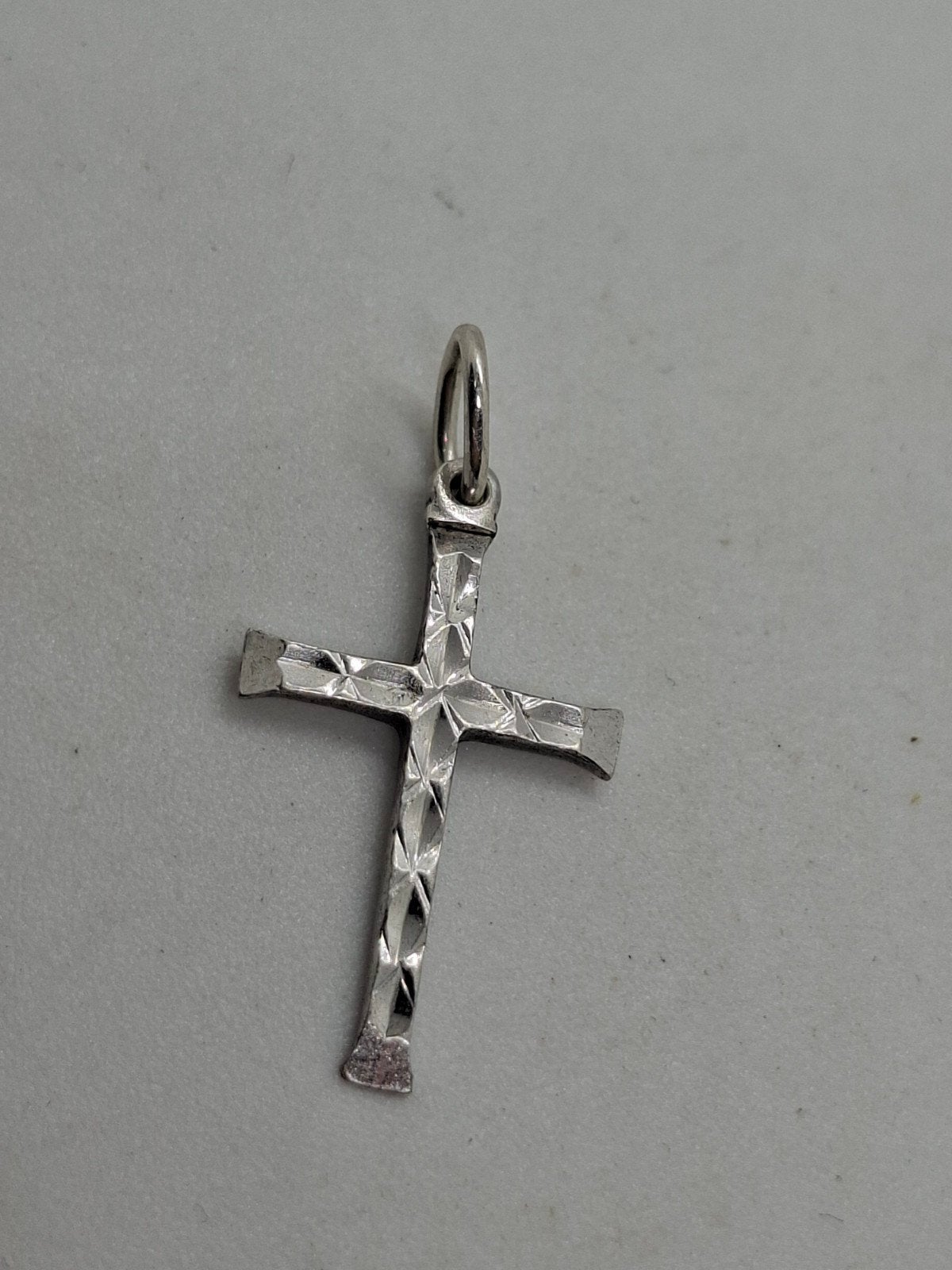 Zilveren Kruisje 925 - 2,5 cm inclusief oogje, Sieraden, Tassen en Uiterlijk, Kettinghangers, Ophalen of Verzenden, Zo goed als nieuw