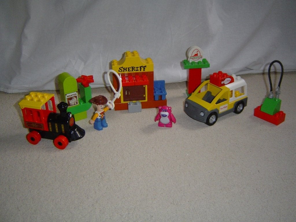 diverse duplo onderdelen uit de Toy Story serie met Lotso, Ophalen of Verzenden, Gebruikt, Complete set, Duplo