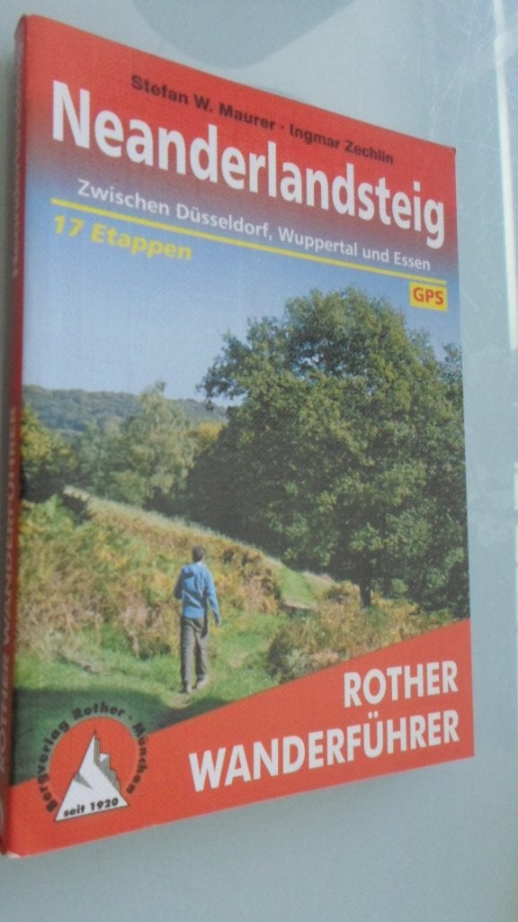 Neanderlandsteig Zwischen Düsseldorf- Wuppertal Essen, Gelezen, 2000 tot heden, Ophalen of Verzenden, Landkaart