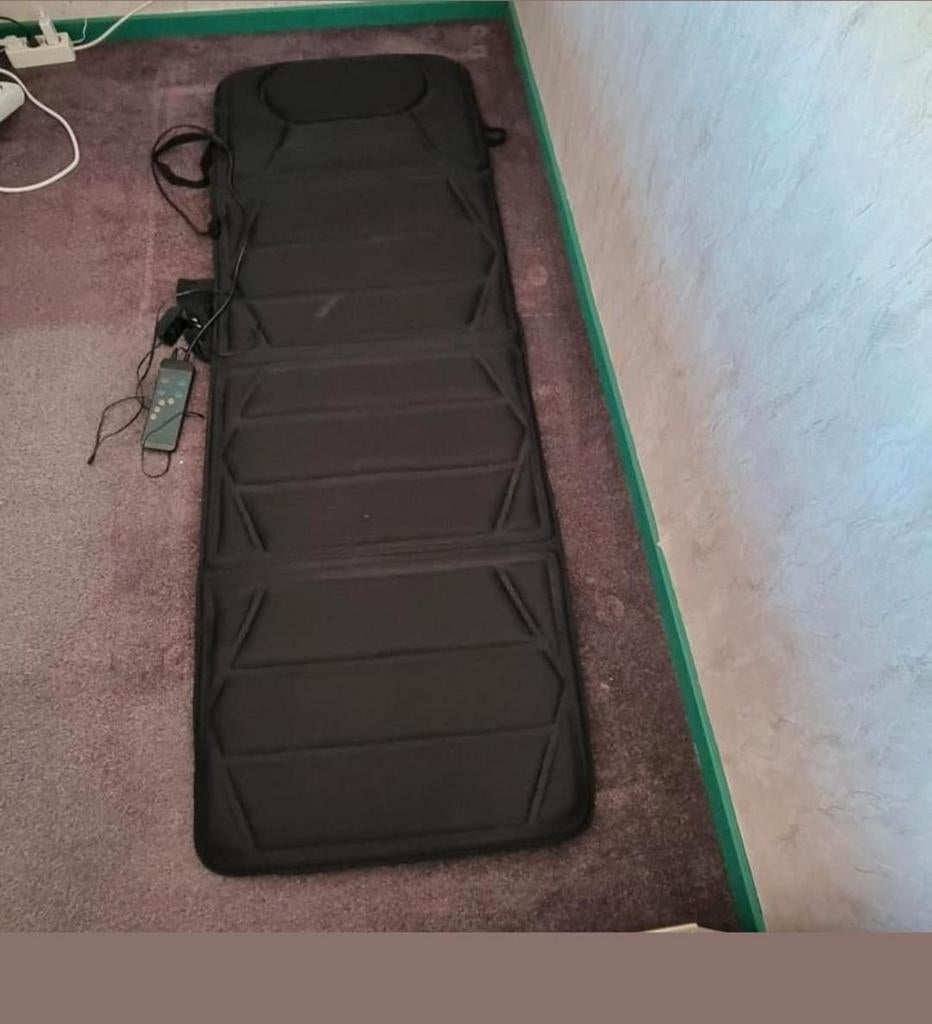 Elektrische massage mat met warmtefunctie, Ophalen, Zo goed als nieuw, Massagestoel of Kussen