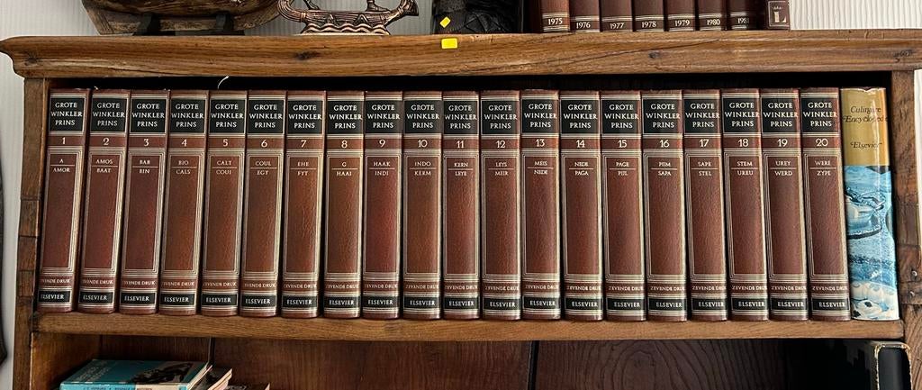 Grote Winkler Prins Encyclopedie - 7e druk Elsevier, Boeken, Ophalen, Gelezen, Algemeen, Complete serie