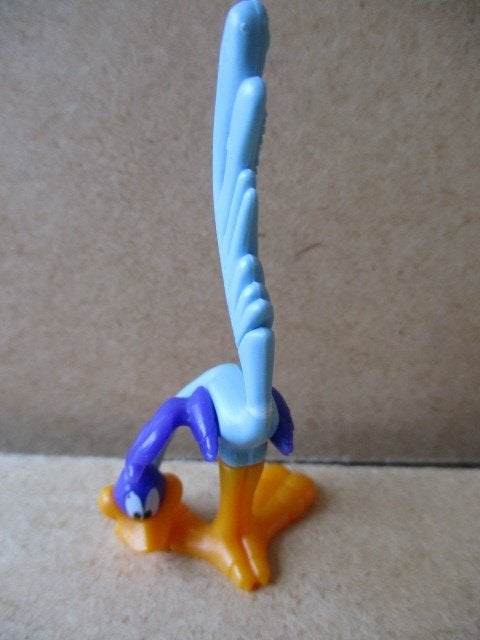 adv10624 roadrunner poppetje 2, Ophalen, Looney Tunes, Gebruikt, Beeldje of Figuurtje