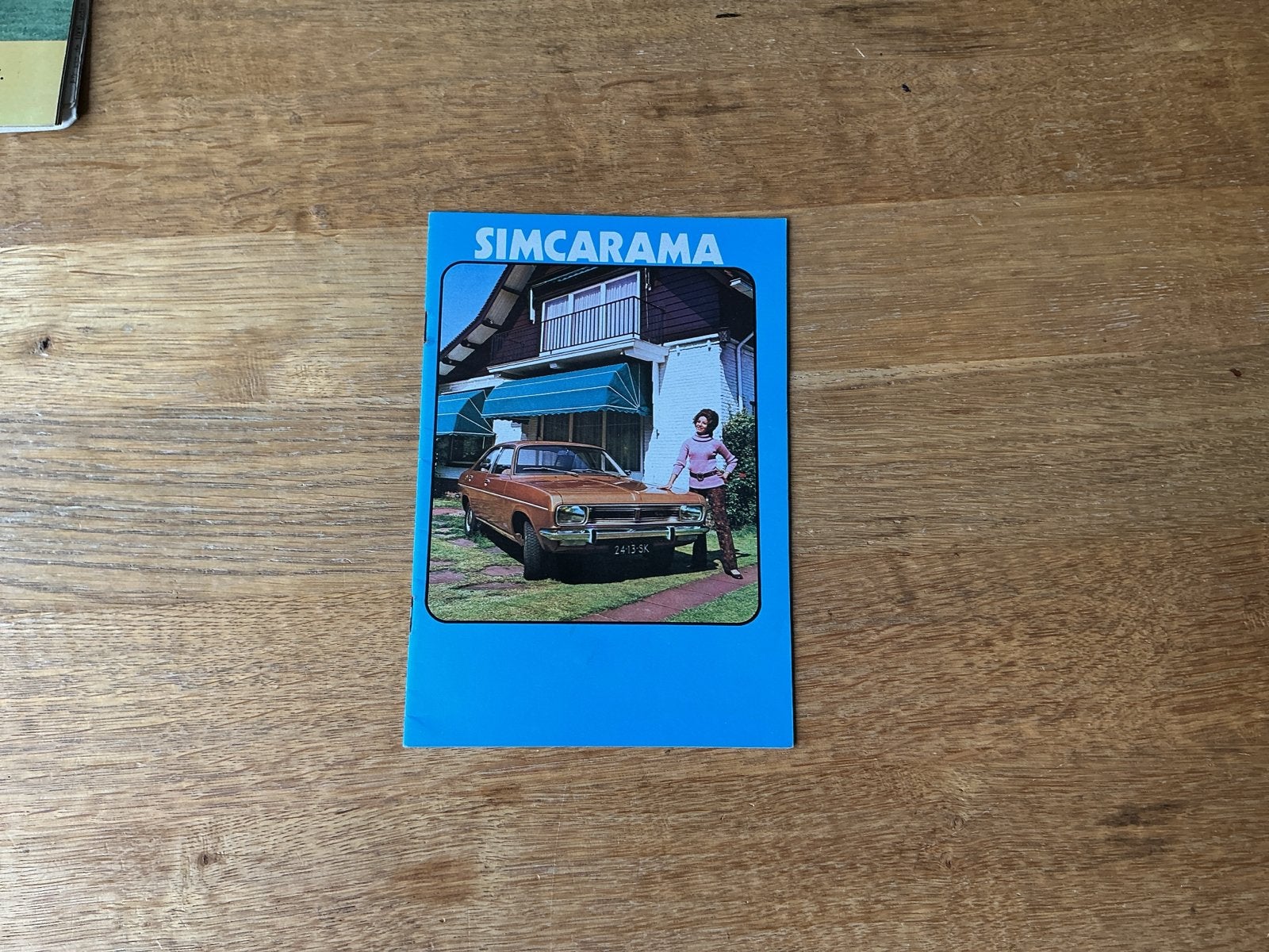 Simcarama brochure Simca 1000 Rallye Matra 530 LX 1972, Ophalen of Verzenden, Gelezen, Overige merken