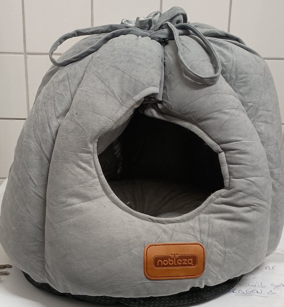 Kattenmand: 2 in 1 iglo (enkel ophalen), Dieren en Toebehoren, Ophalen, Zo goed als nieuw, Overige