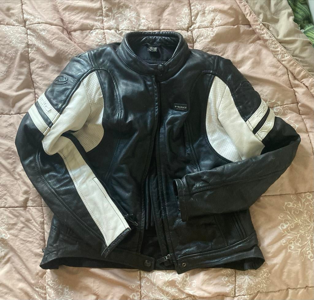 Held leren motorjas dames maat 38, Motoren, Ophalen of Verzenden, Tweedehands, Dames, Jas | leer