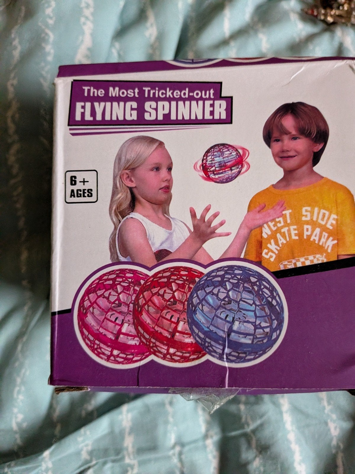 Flynova Pro Vliegende Spinner met RGB Lichten, Ophalen of Verzenden, Nieuw, Jongen of Meisje