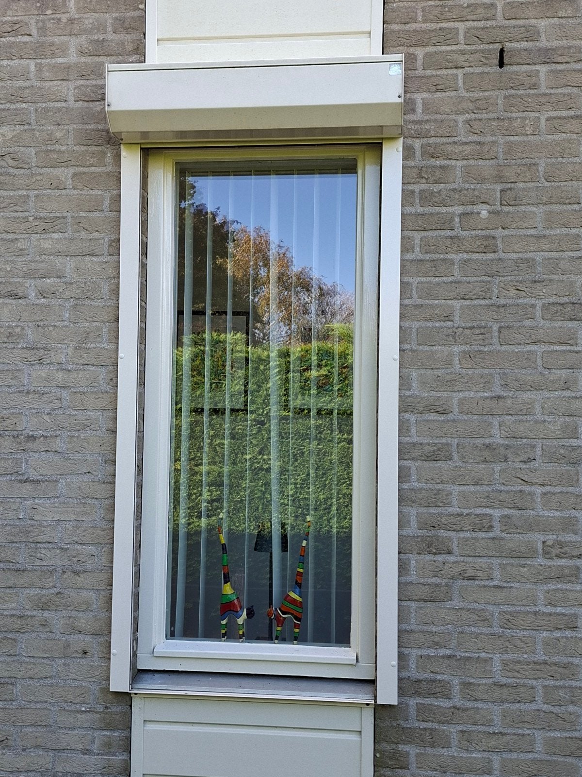 splinter nieuw rolluik, Ophalen, Minder dan 100 cm, Wit, Nieuw