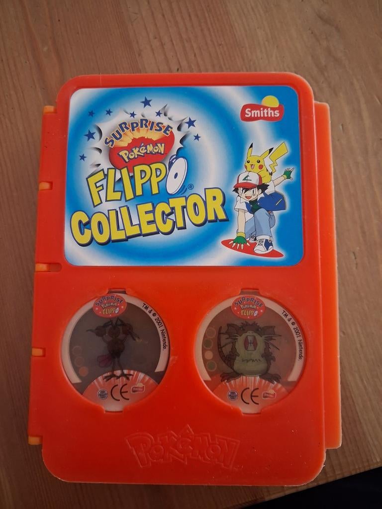 Pokémon Flippo Collector met Flippo's, Verzamelen, Flippo's, Ophalen of Verzenden, Verzameling, Met verzamelmap(pen)