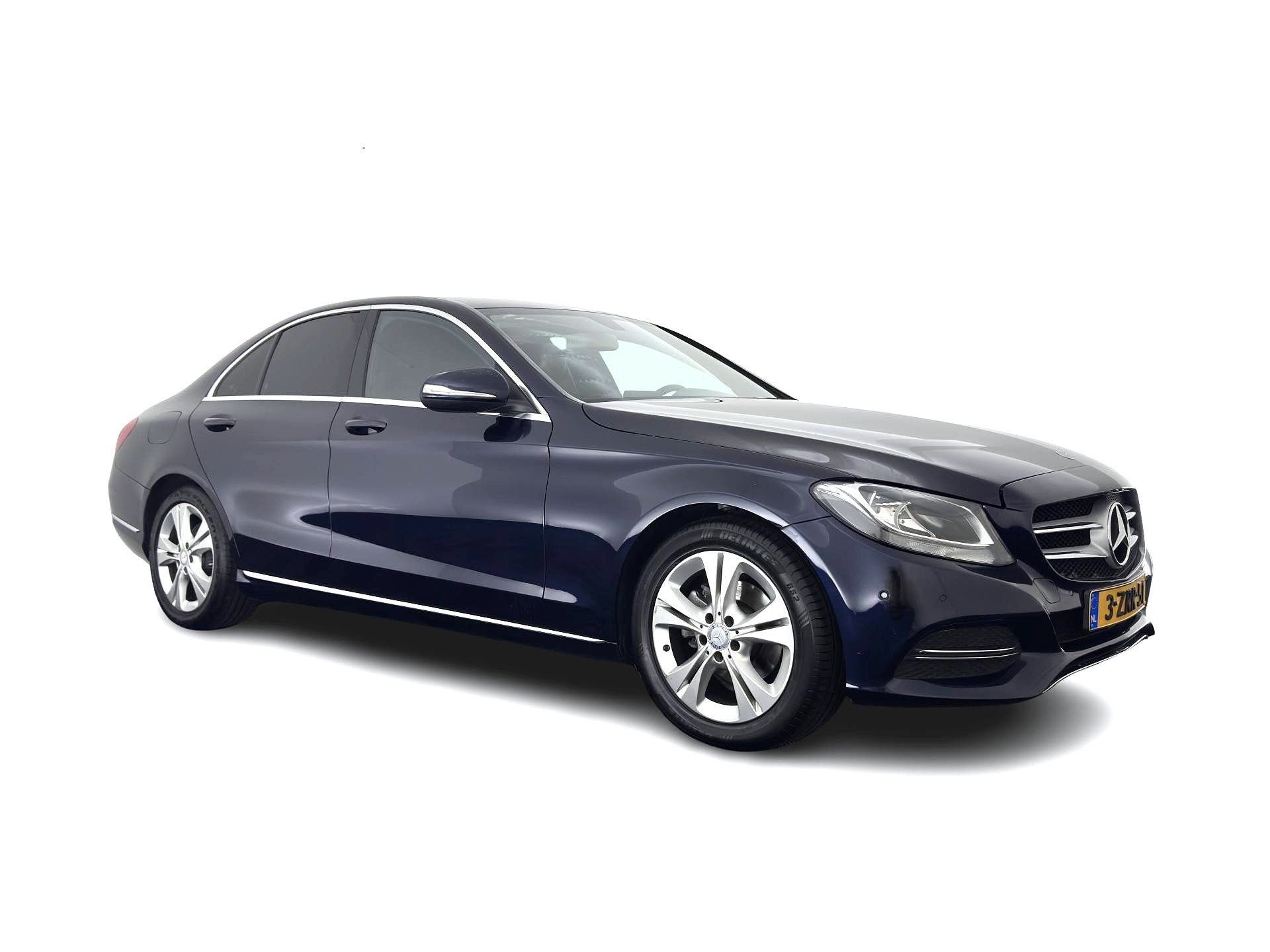 Mercedes-Benz C-Klasse 200 CDI (INCL-BTW) *LEATHER-FABRIC |, 1385 kg, Gebruikt, 4 cilinders, Blauw