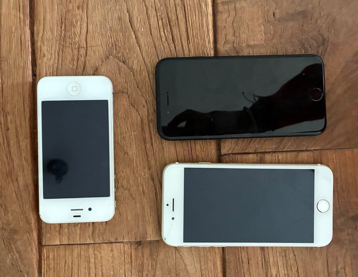 iPhone 4 en 2x iPhone 6 - Bundel, Ophalen of Verzenden, Gebruikt