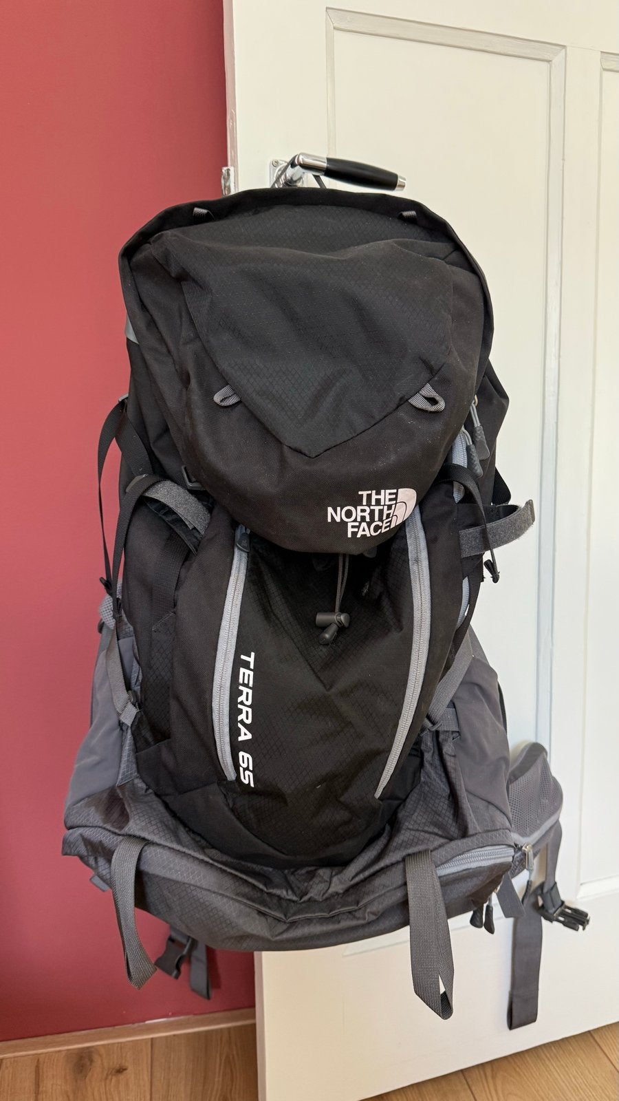 The North Face Terra 65 Backpack - Ideaal voor Trekking, Ophalen, Zo goed als nieuw