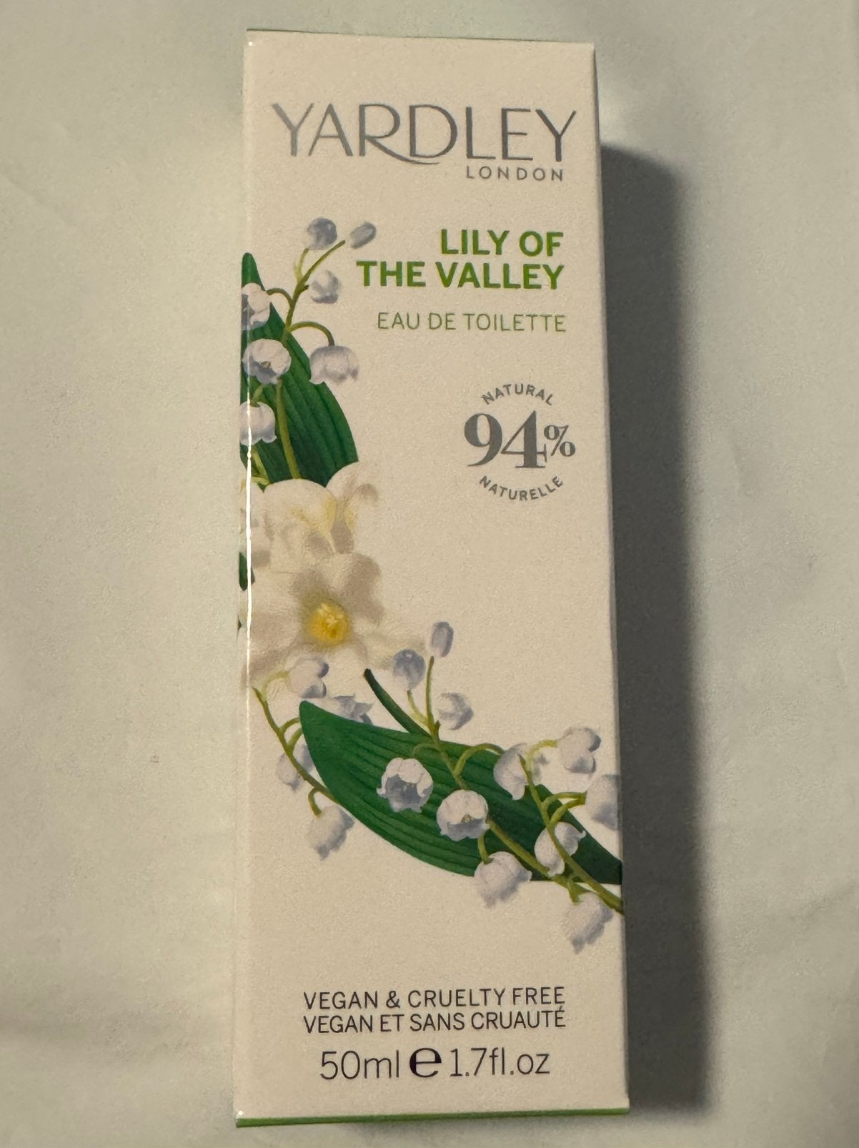 Yardley Lily of the Valley edt 50ml, Ophalen of Verzenden, Nieuw