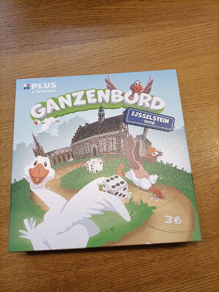 Te koop: Ganzenbord editie IJsselstein, Vijf spelers of meer, Ophalen of Verzenden, Zo goed als nieuw, Diverse