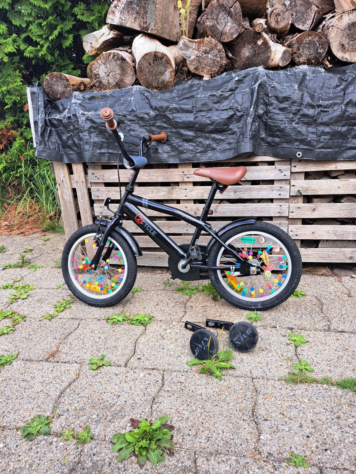 kinderfiets, Terugtraprem, Zijwieltjes, Ophalen, 2cycle