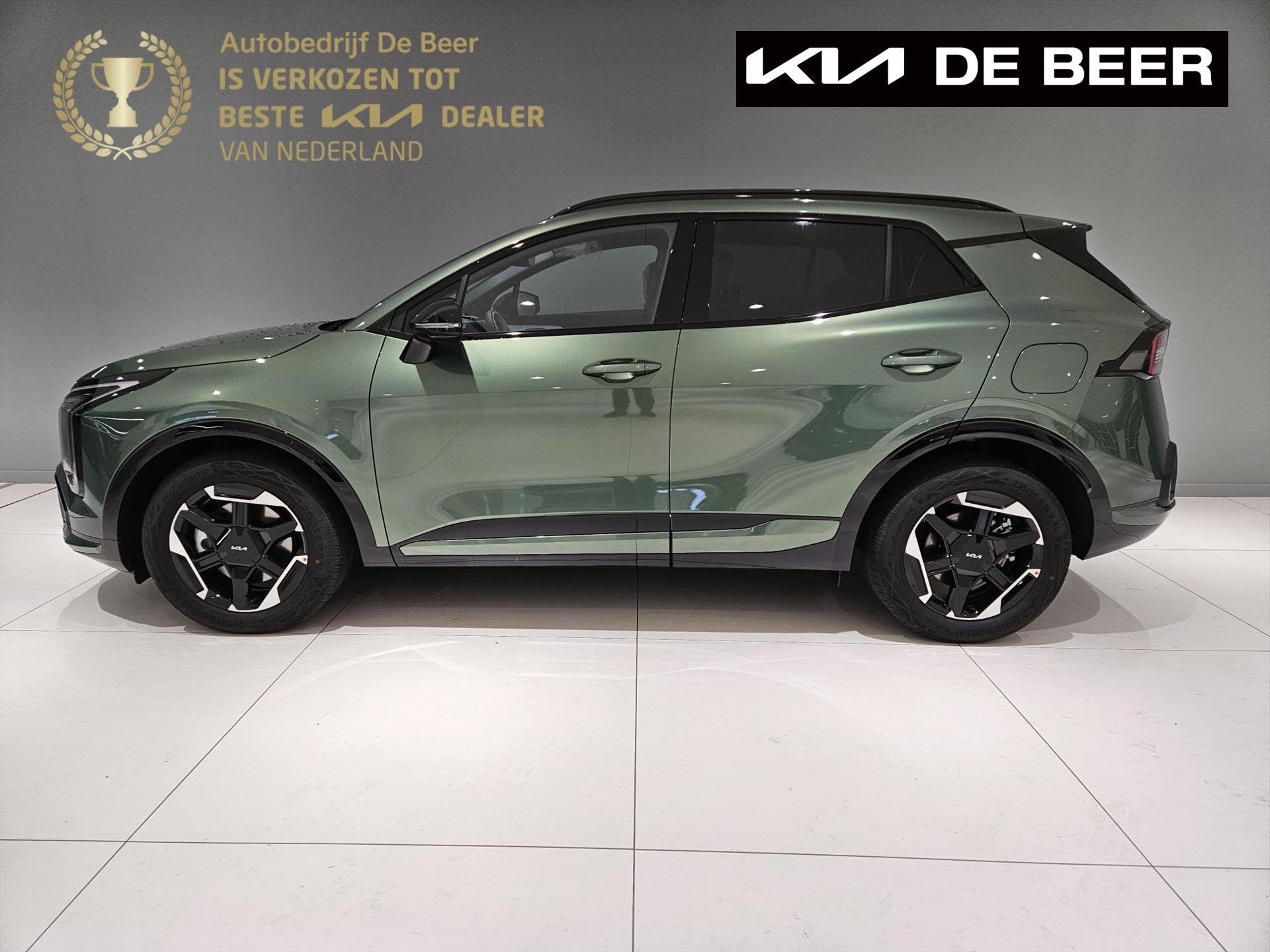 Kia Sportage 1.6 T-GDi 239pk Hybrid AT6 GT-Line, Auto's, Dealer onderhouden, Gebruikt, 4 cilinders, Automatische klimaatregeling
