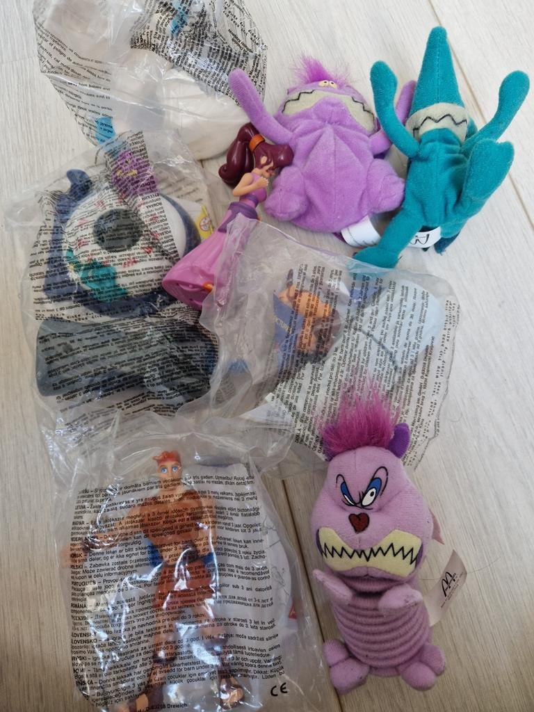 1997 hercules mcdonalds collectie walt disney mc donalds, Ophalen of Verzenden, Overige figuren, Beeldje of Figuurtje