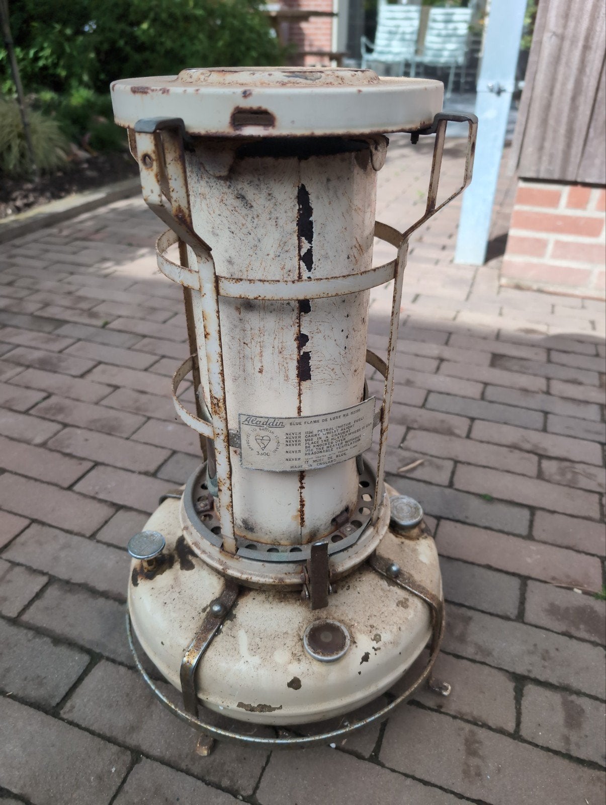 Vintage Aladdin petroleumkachel - H2203, Ophalen