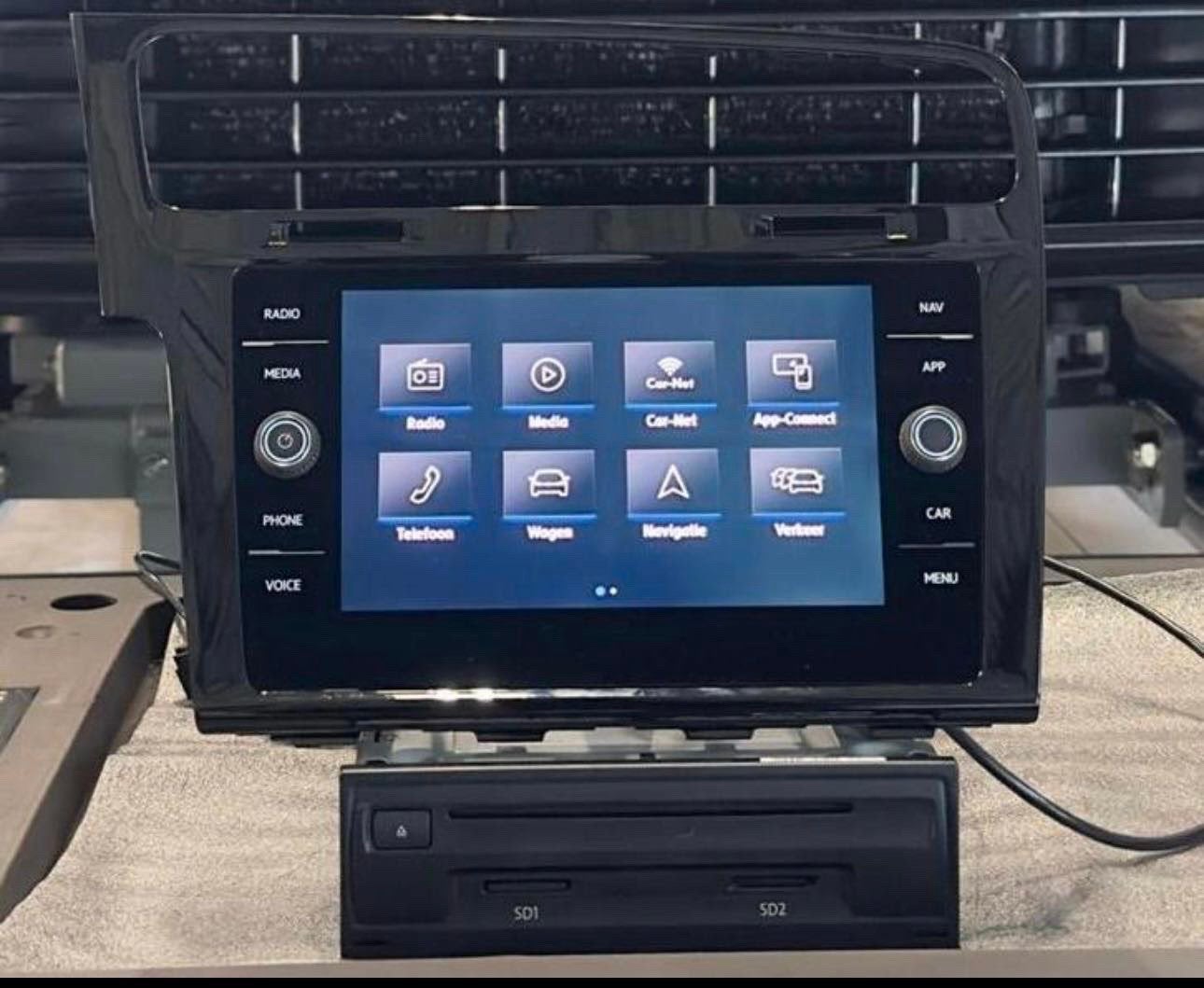 Volkswagen Discover Media Scherm, Ophalen, Zo goed als nieuw