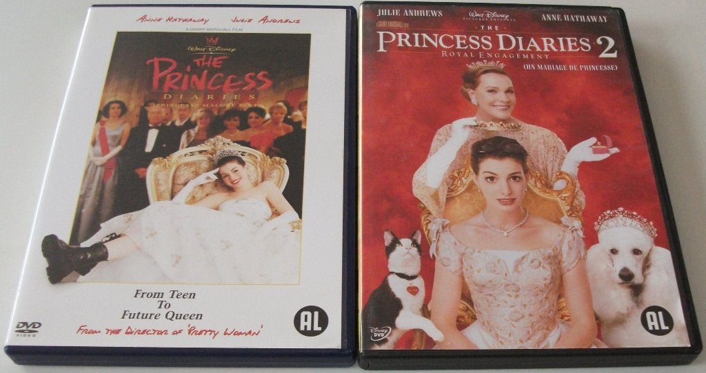 Dvd *** PRINCESS DIARIES 2 *** Walt Disney Deel 1 + 2, Cd's en Dvd's, Alle leeftijden, Ophalen of Verzenden, Zo goed als nieuw