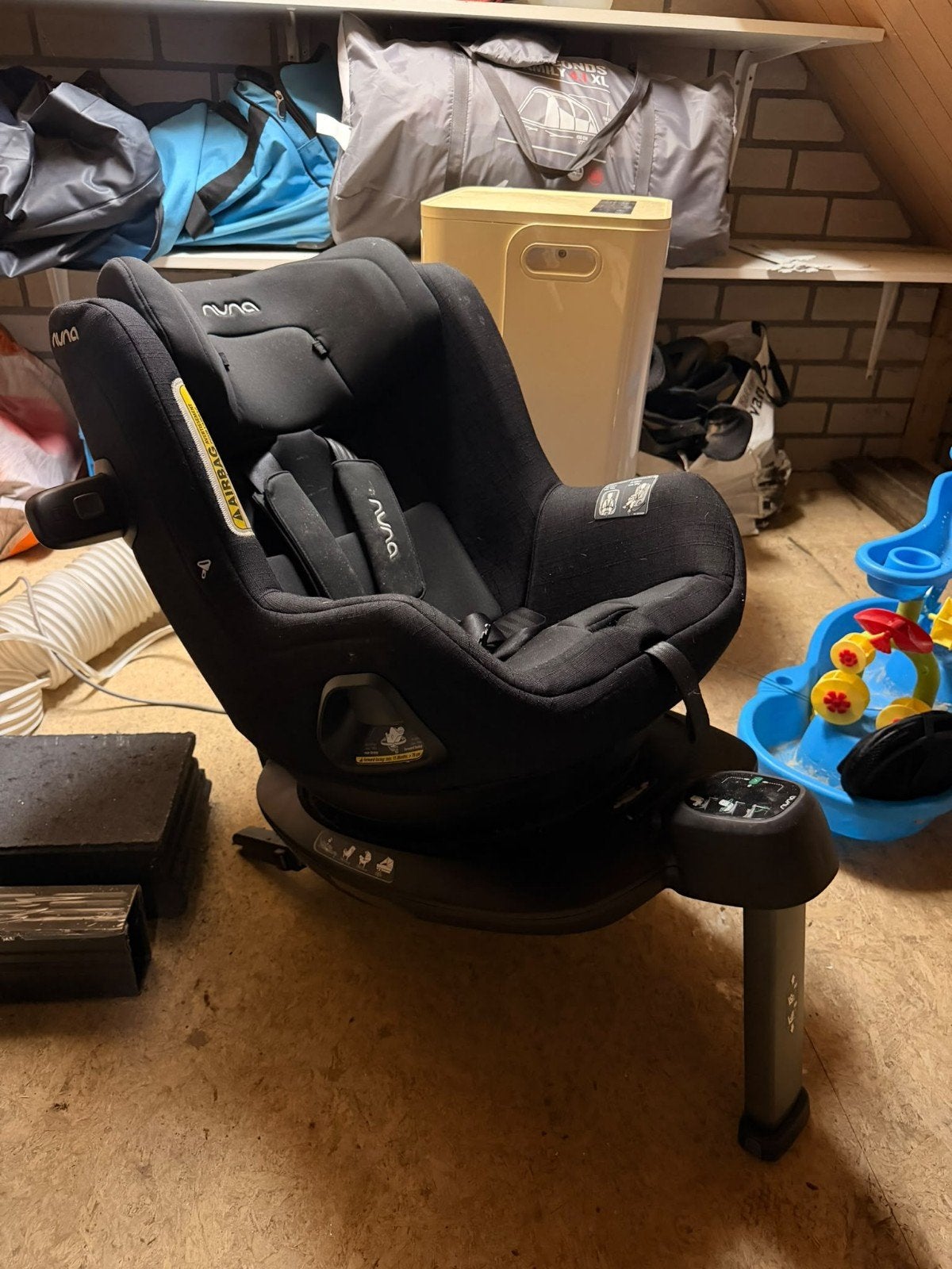 Nuna Toddler Next autostoel+Base met 360 draaifunctie Isofix, Kinderen en Baby's, Overige merken, Verstelbare rugleuning, 0 t/m 18 kg