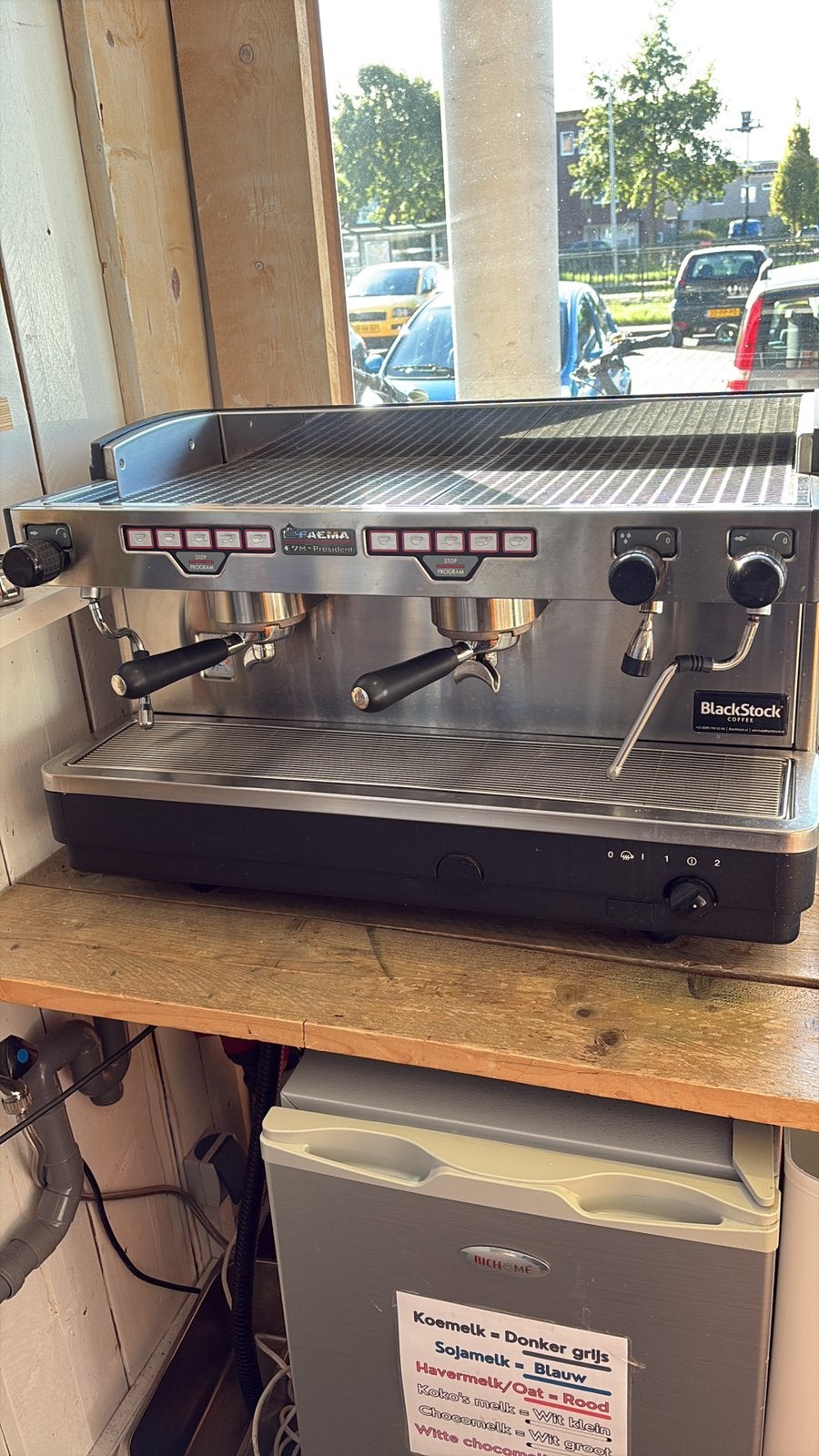 Faema E78 President 2-groeps volumetrisch, werkend, Ophalen, Gebruikt, Koffie en Espresso