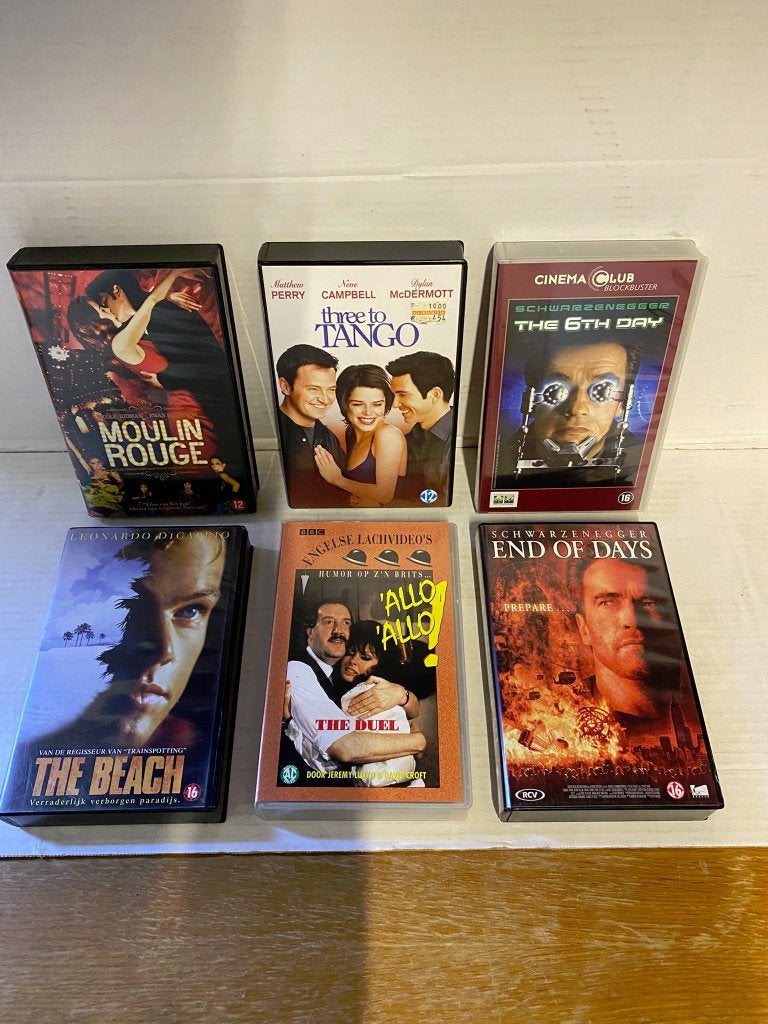 Collectie van 36 Topfilms, ook Disney - VHS Video's, Nederlands ondertiteld, Alle leeftijden, Overige genres, Ophalen of Verzenden