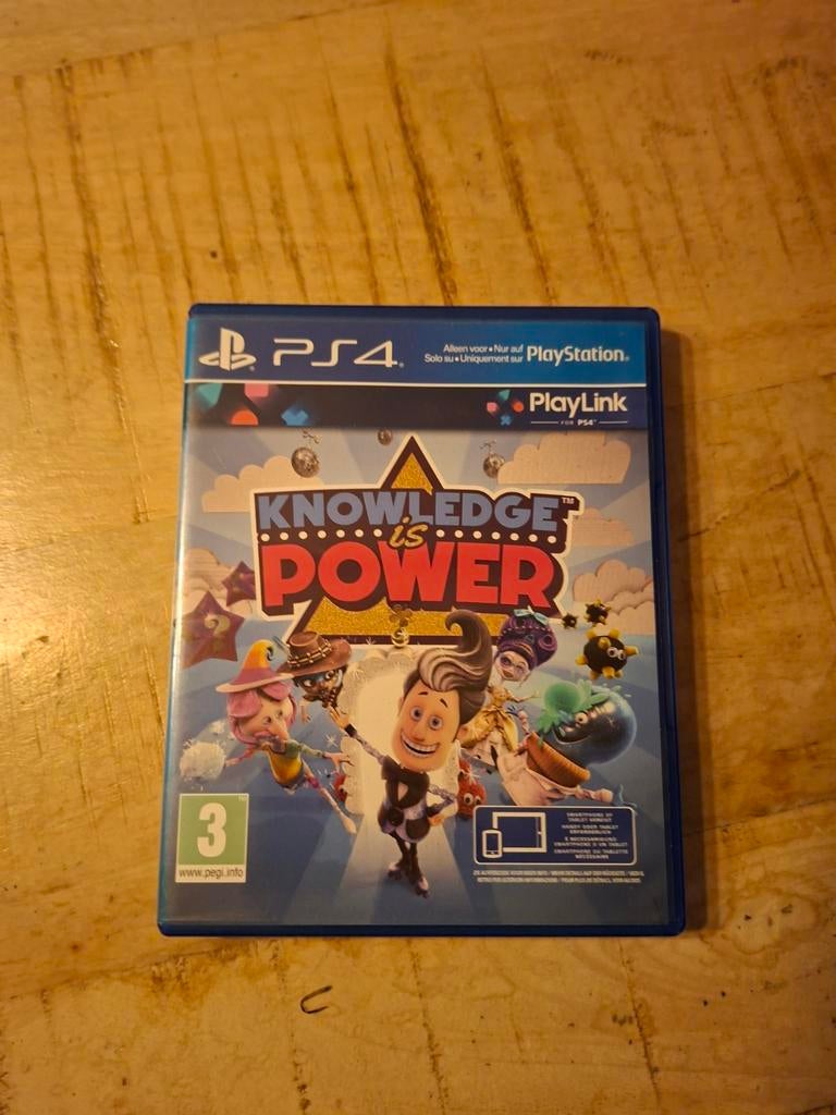 Knowledge is Power PS4 - Quizgame voor de hele familie, Overige genres, Eén computer, Ophalen of Verzenden, Zo goed als nieuw