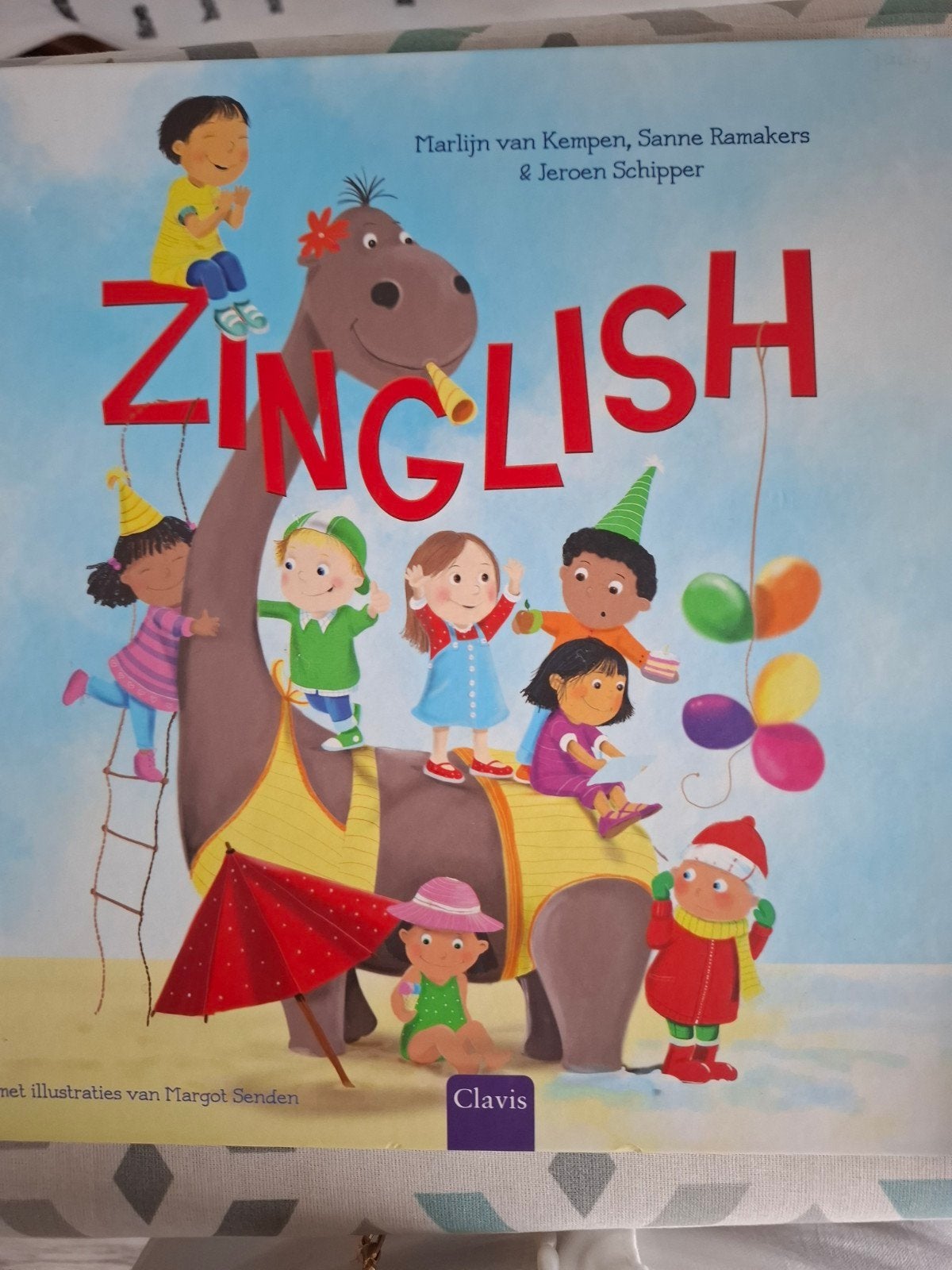 Zinglish: Liedjes zingen en Engels leren (met CD), Boeken, Ophalen of Verzenden, Zo goed als nieuw, Marlijn van Kempen, Sanne Ramakers & Jeroen Schipper