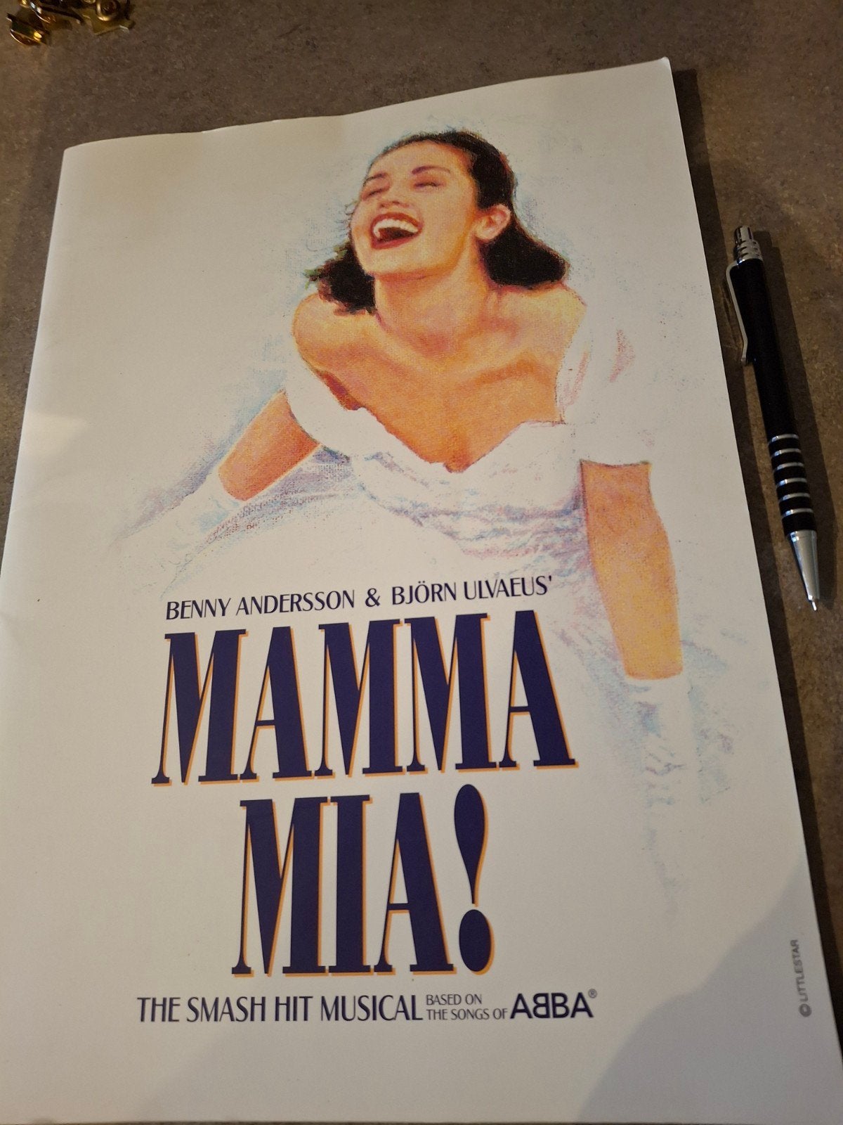 Mamma Mia ABBA  1e int.tour! 2004, Ophalen of Verzenden, Boek, Tijdschrift of Artikel